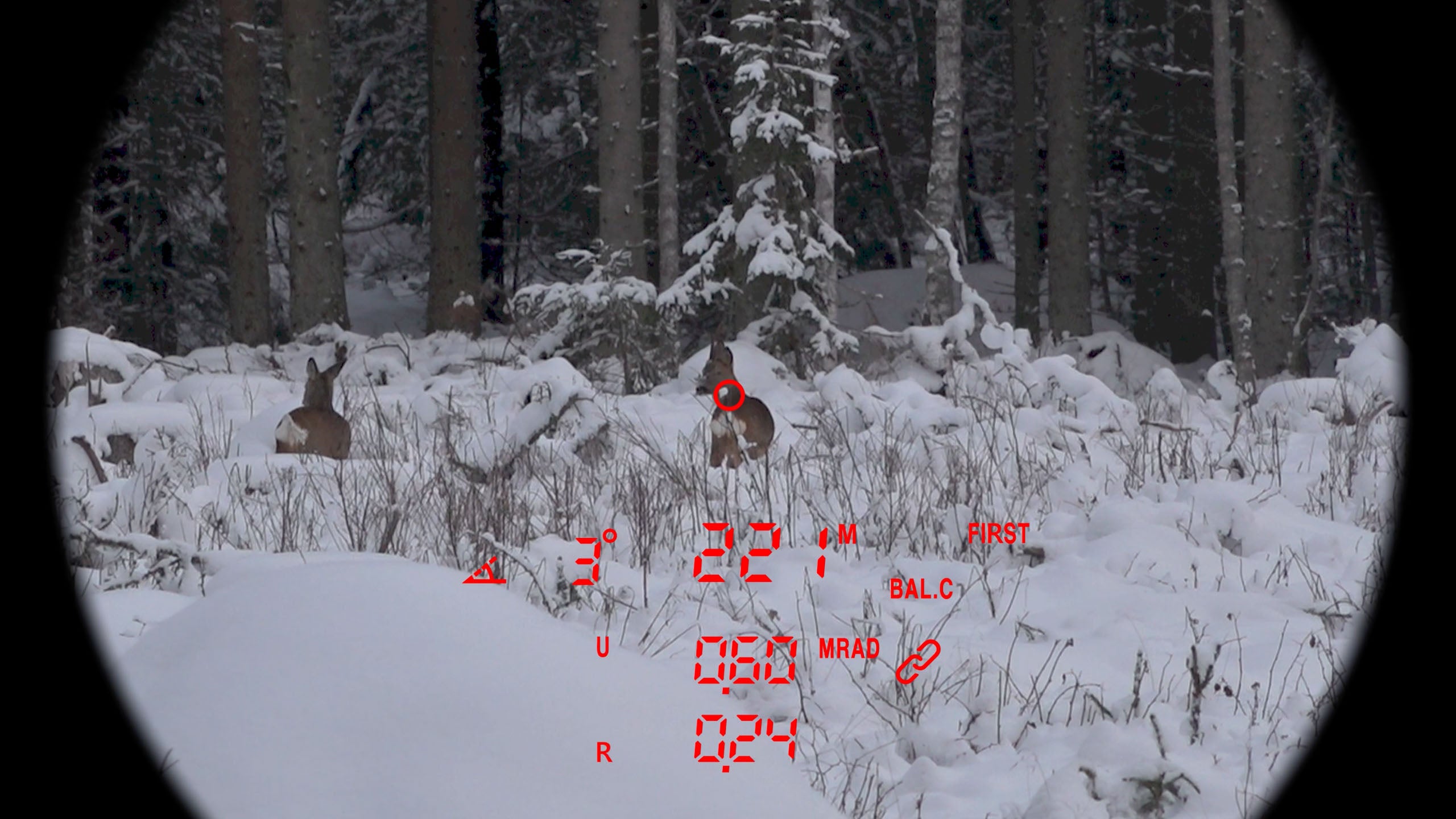 Helix 1500 ballistic rangefinder