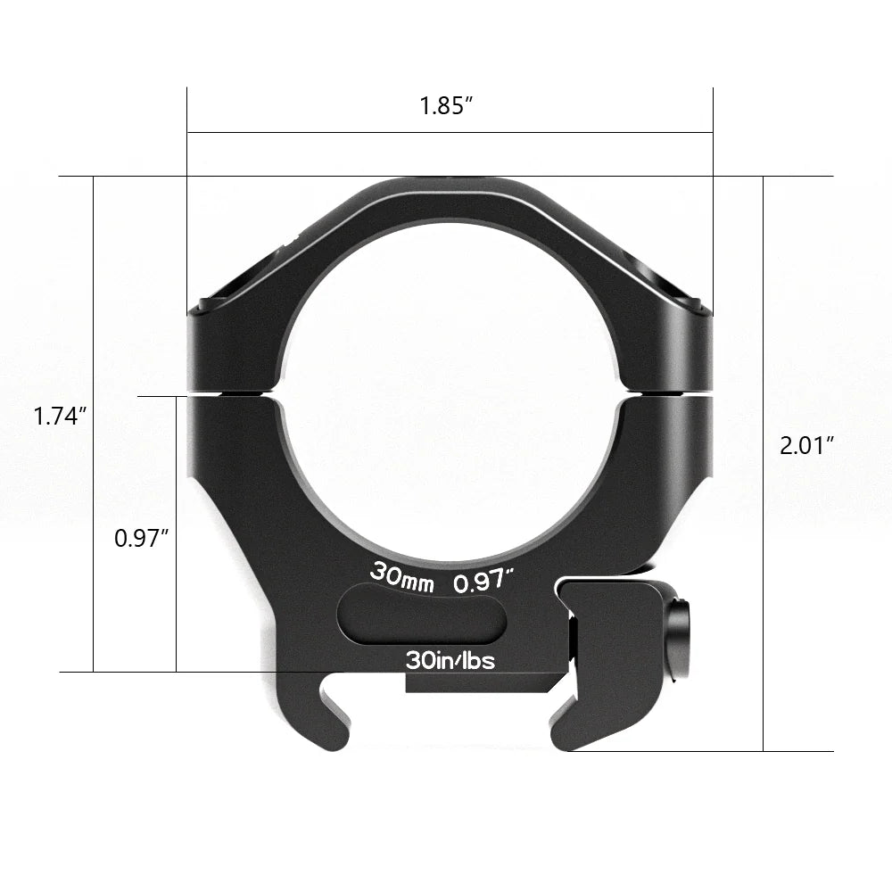 Arken HALO TI Titanium Scope Rings