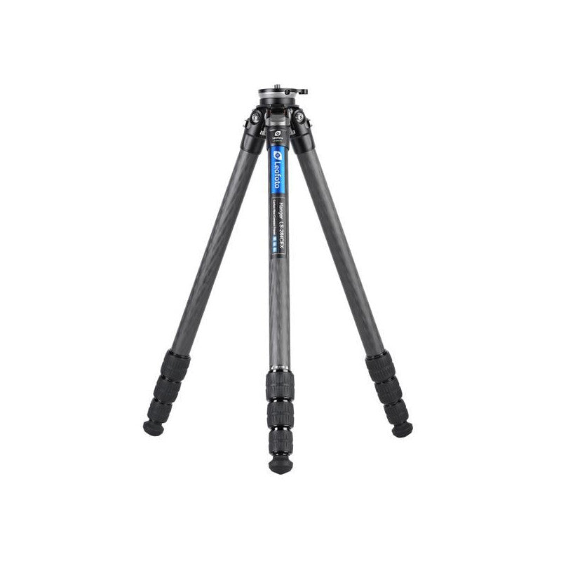 Hunter tripod LS-284CEX + PCL-52 lightweight carbon fiber tripod with adjustable legs.