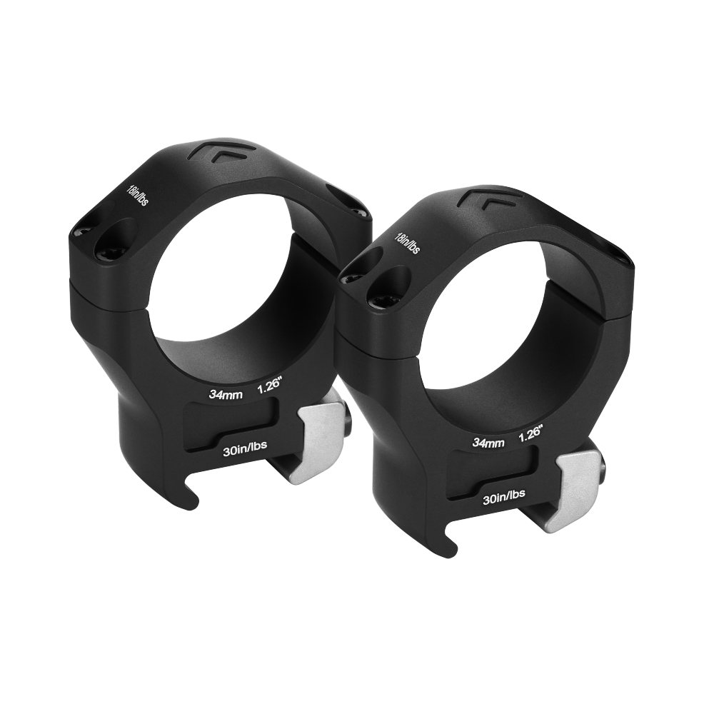 Arken HALO Ti™ 34mm Titanium Scope Rings