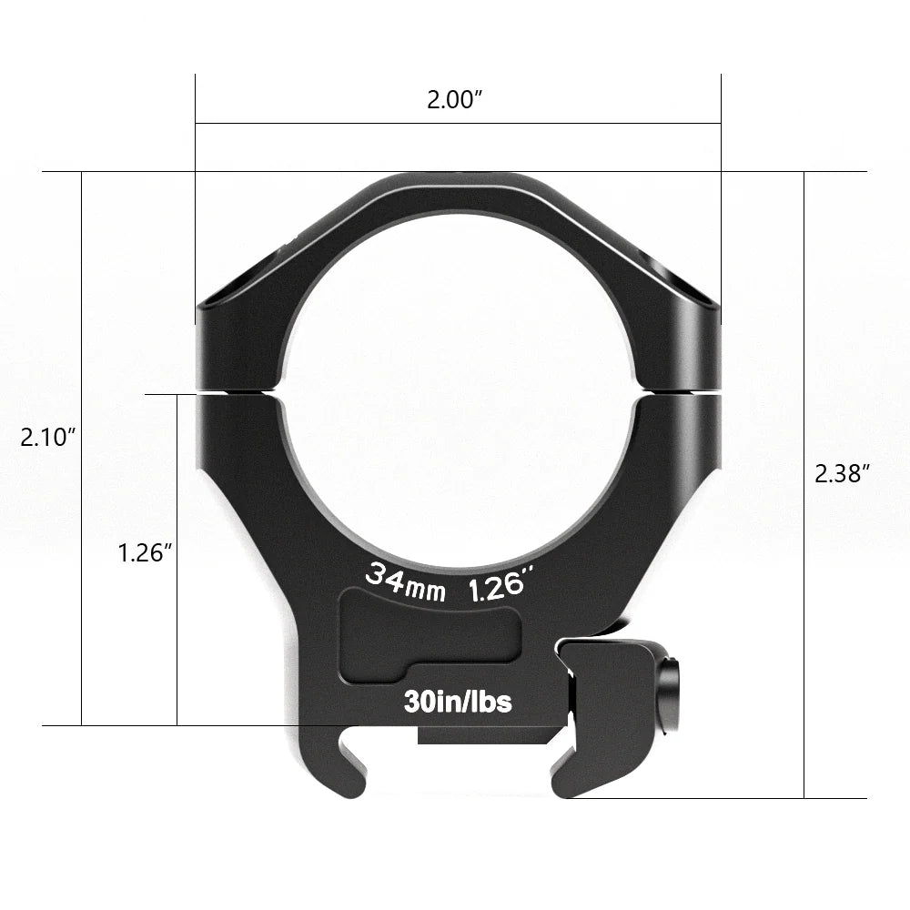 Arken HALO TI Titanium Scope Rings