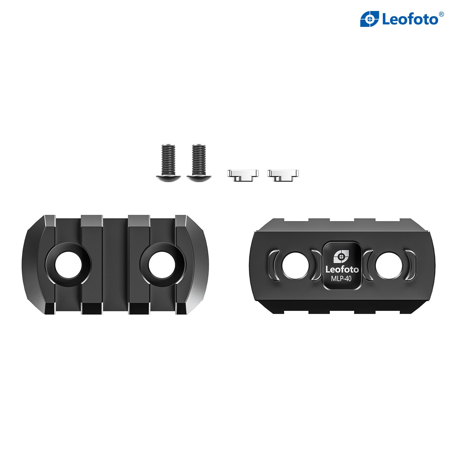 Piastra Leofoto M-LOK MLP-100 – 100mm, Standard Picatinny, Per Accessori Tattici