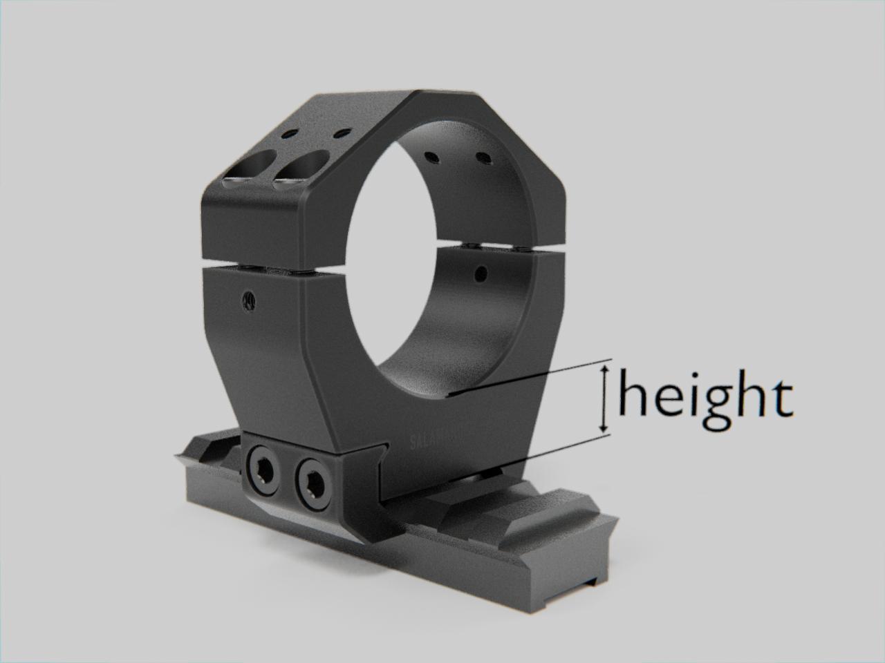 36mm tactical scope rings
